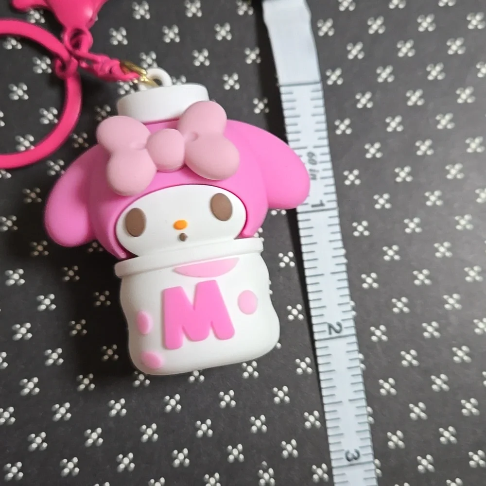 My Melody Pink Bundle, Bag Charms, Pens, Lip Balm 11 Piece Set NWT